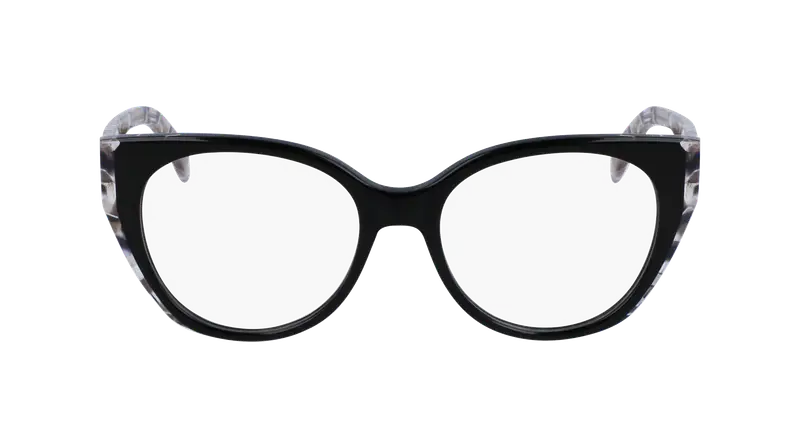 Liu Jo Donna LJ2790 011 Montature da vista Acetato Nero Geometrica Normale Normale miniatura 2