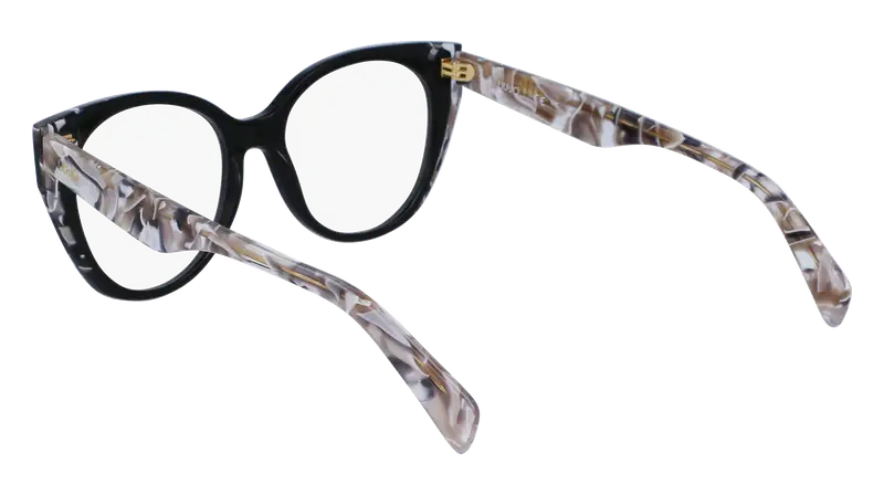 Liu Jo Donna LJ2790 011 Montature da vista Acetato Nero Geometrica Normale Normale miniatura 3