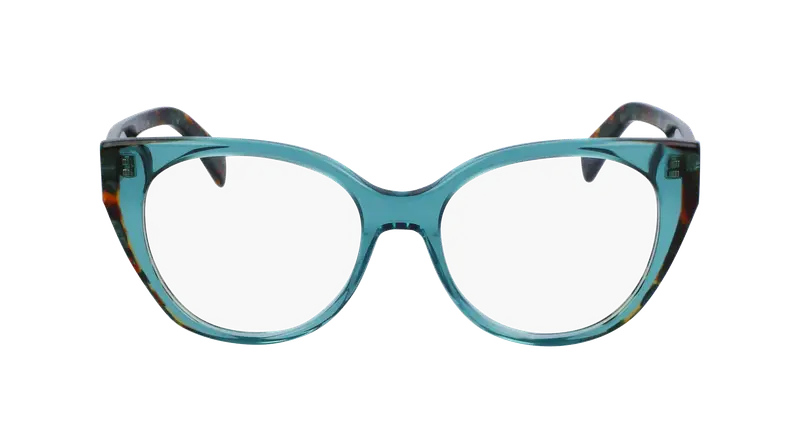 Liu Jo Donna LJ2790 424 Montature da vista Acetato Blu Geometrica Normale Normale miniatura 2