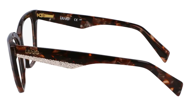 Liu Jo Donna LJ2797 280 Montature da vista Acetato Marrone Squadrata Normale Normale miniatura 3