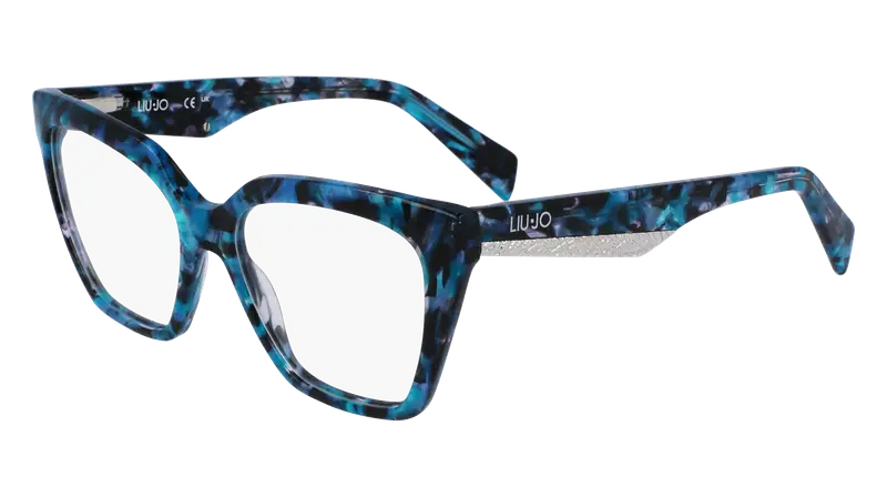 Liu Jo Donna LJ2797 456 Montature da vista Acetato Azzurro  Squadrata Normale Normale