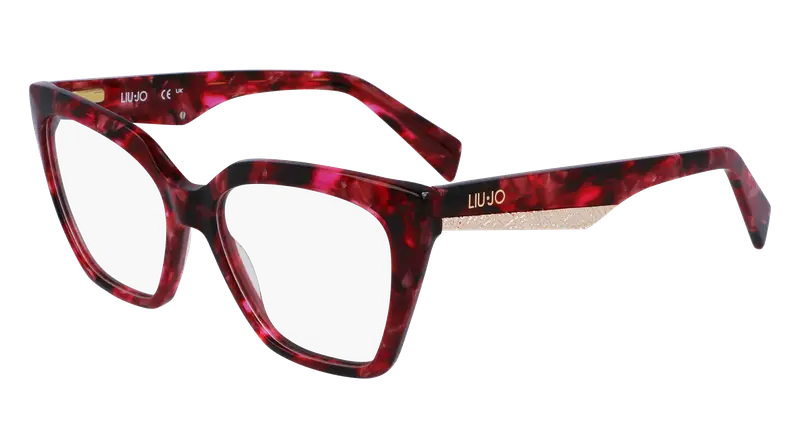 Liu Jo Donna LJ2797 642 Montature da vista Acetato Rosso Squadrata Normale Normale