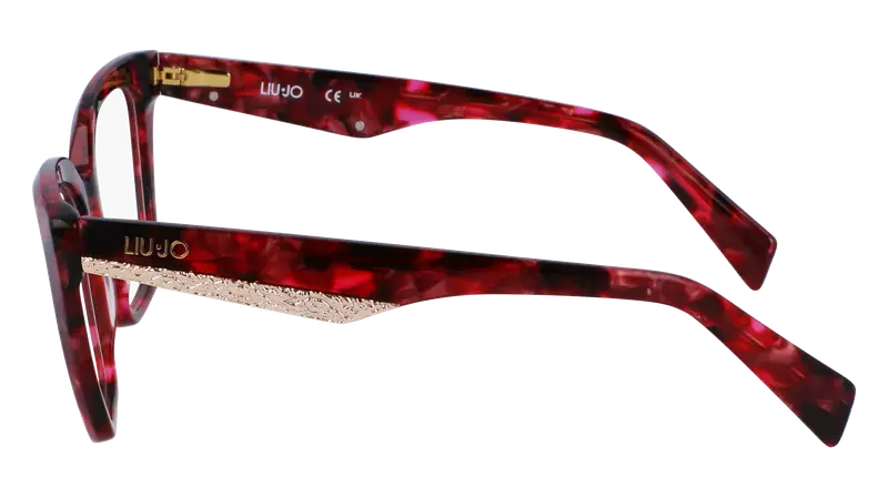 Liu Jo Donna LJ2797 642 Montature da vista Acetato Rosso Squadrata Normale Normale miniatura 3