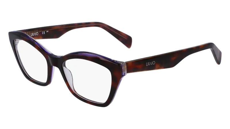 Liu Jo Donna LJ2800 246 Montature da vista Acetato Havana Cat Eye Normale Normale