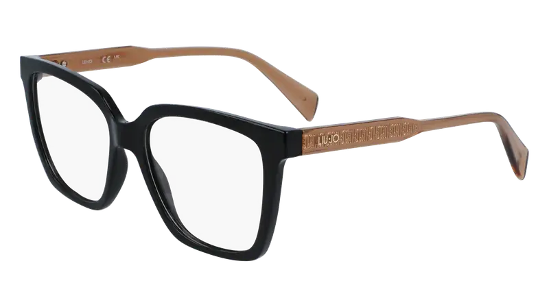 Liu Jo Donna LJ2803 001 Montature da vista Iniettato Nero  Squadrata Normale Normale