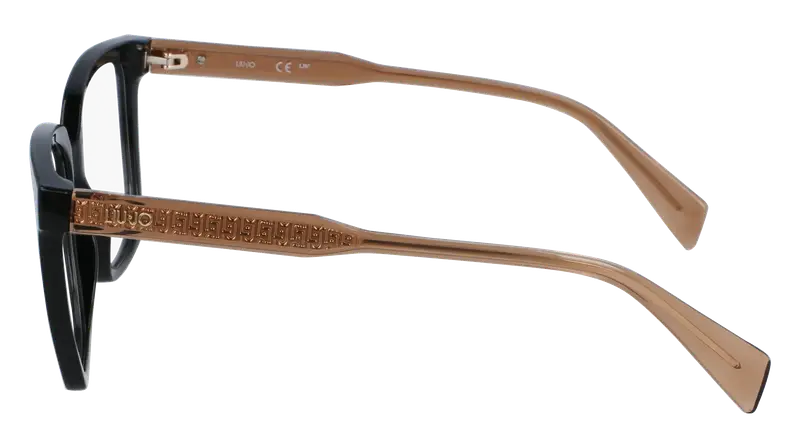 Liu Jo Donna LJ2803 001 Montature da vista Iniettato Nero Squadrata Normale Normale miniatura 3