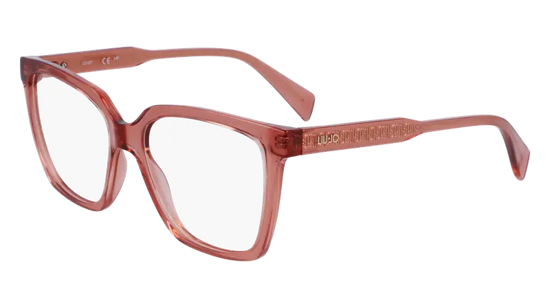 Liu Jo Donna LJ2803 610 Montature da vista Iniettato Rosa  Squadrata Normale Normale