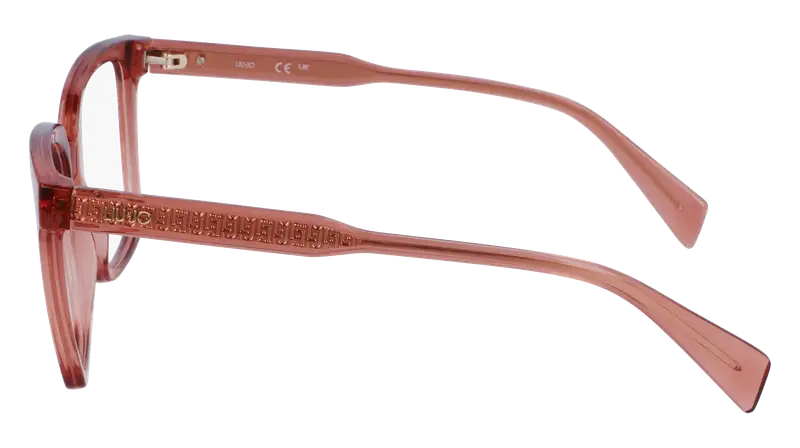 Liu Jo Donna LJ2803 610 Montature da vista Iniettato Rosa Squadrata Normale Normale miniatura 3