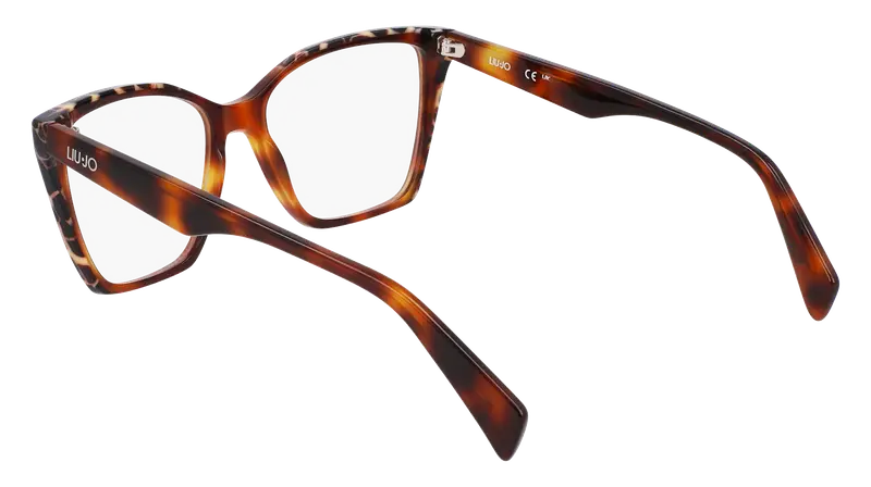 Liu Jo Donna LJ2804 245 Montature da vista Acetato Havana Squadrata Normale miniatura 2