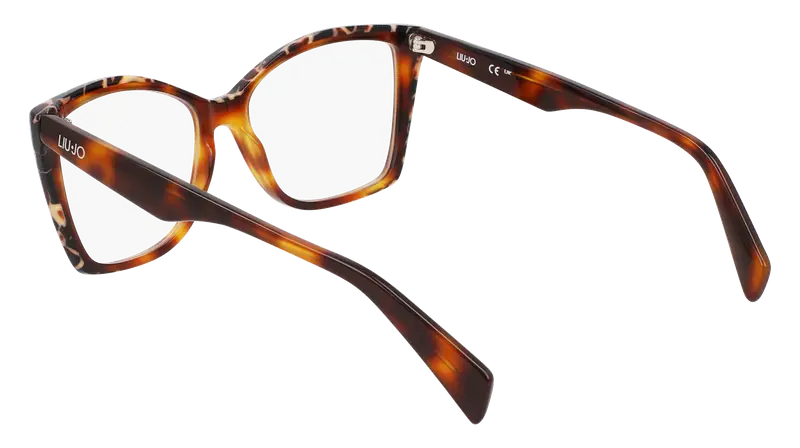 Liu Jo Donna LJ2805 245 Montature da vista Acetato Havana Squadrata Normale miniatura 2