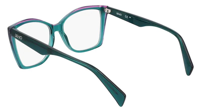 Liu Jo Donna LJ2805 335 Montature da vista Acetato Verde Squadrata Normale miniatura 2