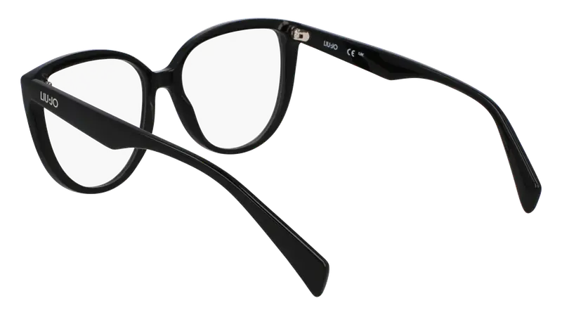 Liu Jo Donna LJ2807 001 Montature da vista Acetato Nero Cat Eye Normale miniatura 3