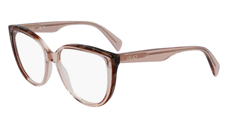 Liu Jo Donna LJ2807 214 Montature da vista Acetato Marrone Cat Eye Normale
