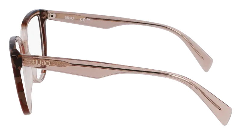 Liu Jo Donna LJ2807 214 Montature da vista Acetato Marrone Cat Eye Normale miniatura 2