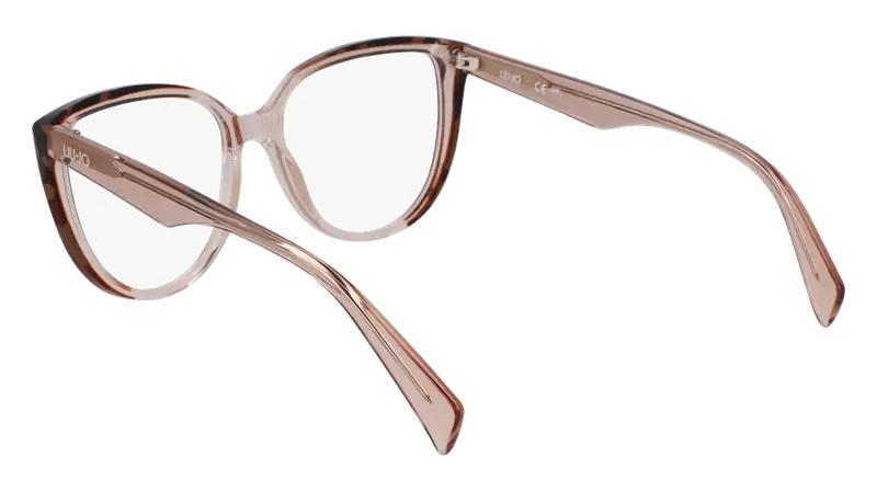 Liu Jo Donna LJ2807 214 Montature da vista Acetato Marrone Cat Eye Normale miniatura 3