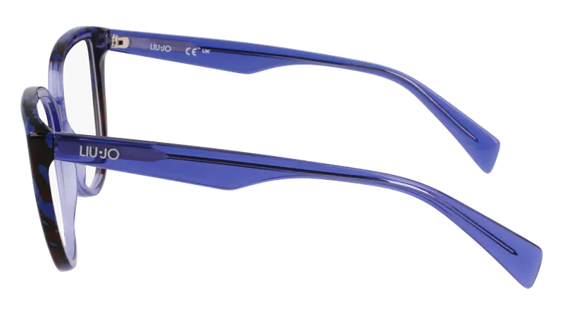 Liu Jo Donna LJ2807 438 Montature da vista Acetato Blu Cat Eye Normale miniatura 2