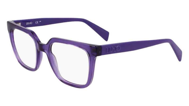 Liu Jo Donna LJ2808 510 Montature da vista Bio-iniettato Viola Squadrata Normale