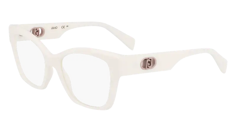 Liu Jo Donna LJ2811 101 Montature da vista Bio-iniettato Bianco Squadrata Normale