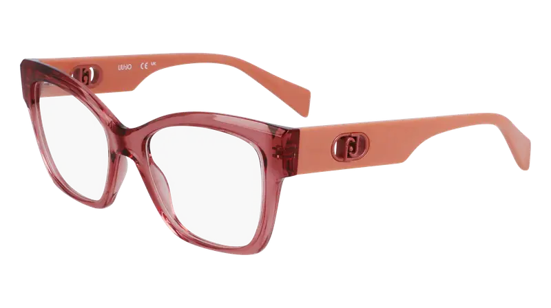 Liu Jo Donna LJ2811 610 Montature da vista Bio-iniettato Rosa Squadrata Normale