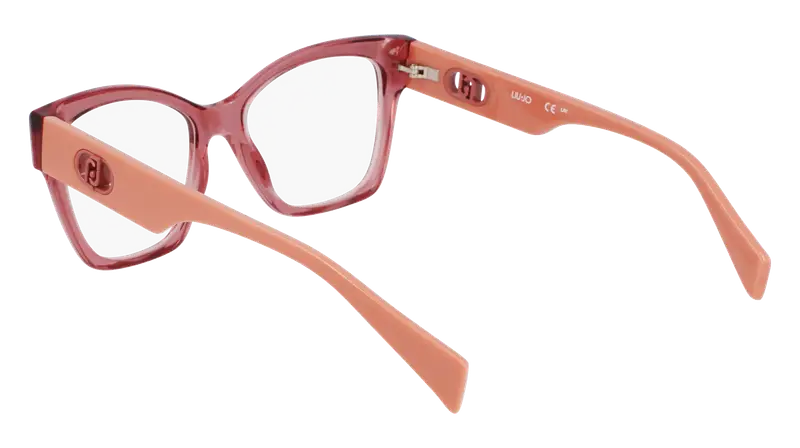 Liu Jo Donna LJ2811 610 Montature da vista Bio-iniettato Rosa Squadrata Normale miniatura 3