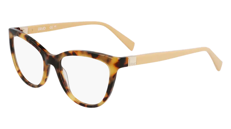 Liu Jo Donna LJ2812 232 Montature da vista Acetato Havana Cat Eye Normale