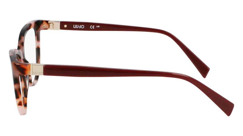 Liu Jo Donna LJ2812 658 Montature da vista Acetato Rosa Cat Eye Normale miniatura 2