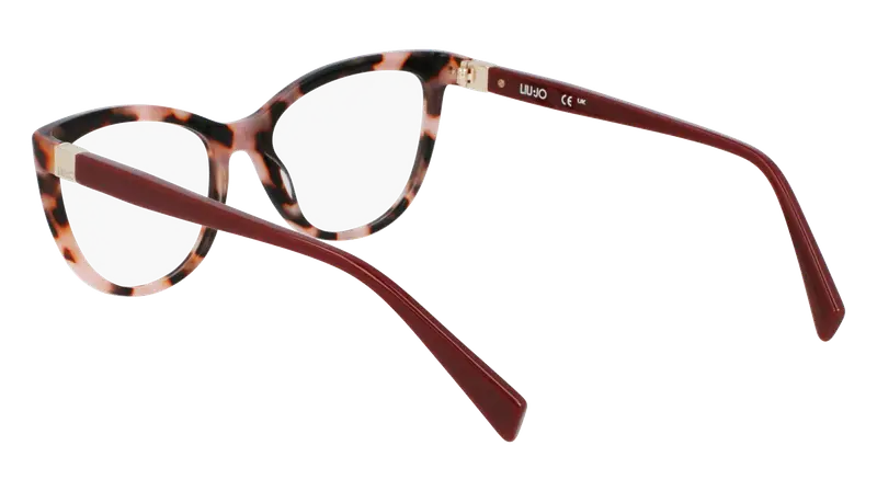 Liu Jo Donna LJ2812 658 Montature da vista Acetato Rosa Cat Eye Normale miniatura 3
