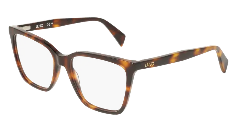 Liu Jo Donna LJ2815 240 Montature da vista Acetato Havana Squadrata Normale