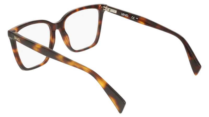 Liu Jo Donna LJ2815 240 Montature da vista Acetato Havana Squadrata Normale miniatura 3