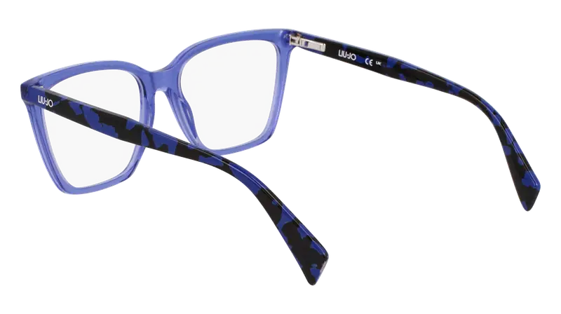 Liu Jo Donna LJ2815 438 Montature da vista Acetato Blu Squadrata Normale miniatura 3