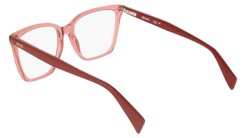 Liu Jo Donna LJ2815 614 Montature da vista Acetato Rosa Squadrata Normale miniatura 3