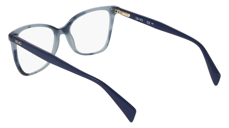Liu Jo Donna LJ2817 424 Montature da vista Acetato Blu Normale miniatura 3