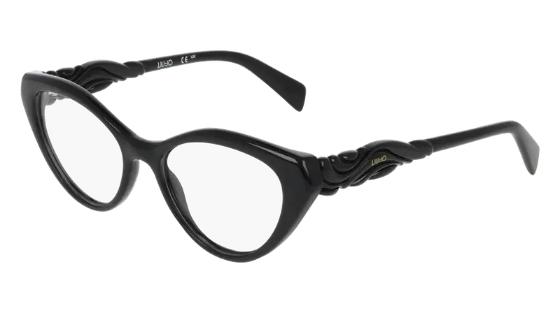 Liu Jo Donna LJ2818 001 Montature da vista Bio-iniettato Nero  Cat Eye Normale