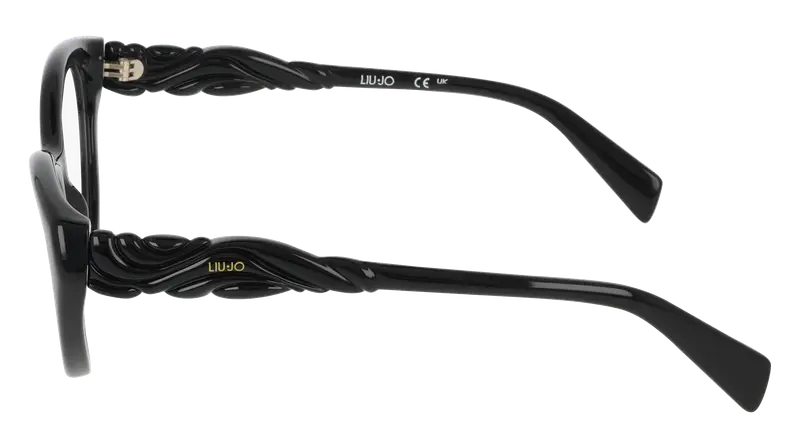 Liu Jo Donna LJ2818 001 Montature da vista Bio-iniettato Nero Cat Eye Normale miniatura 2