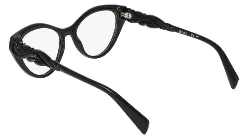 Liu Jo Donna LJ2818 001 Montature da vista Bio-iniettato Nero Cat Eye Normale miniatura 3