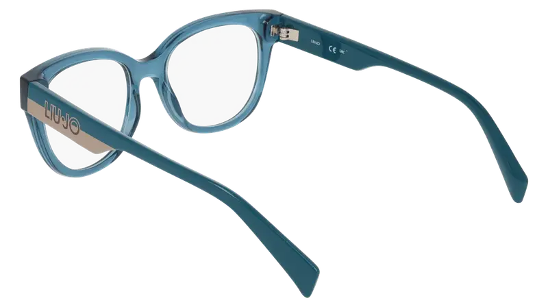 Liu Jo Donna LJ2820 425 Montature da vista Bio-iniettato Blu Geometrica Normale miniatura 3