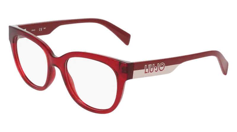 Liu Jo Donna LJ2820 600 Montature da vista Bio-iniettato Rosso  Geometrica Normale