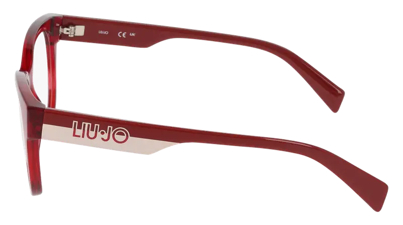 Liu Jo Donna LJ2820 600 Montature da vista Bio-iniettato Rosso Geometrica Normale miniatura 2