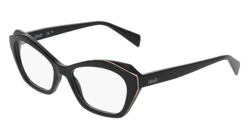 Liu Jo Donna LJ2821 001 Montature da vista Bio-iniettato Nero   Normale