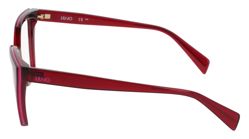 Liu Jo Donna LJ2822 600 Montature da vista Bio-iniettato Rosso Cat Eye Normale miniatura 2