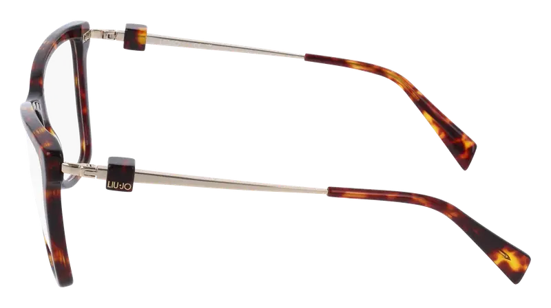 Liu Jo Donna LJ2823 240 Montature da vista Acetato Havana Squadrata Normale miniatura 2