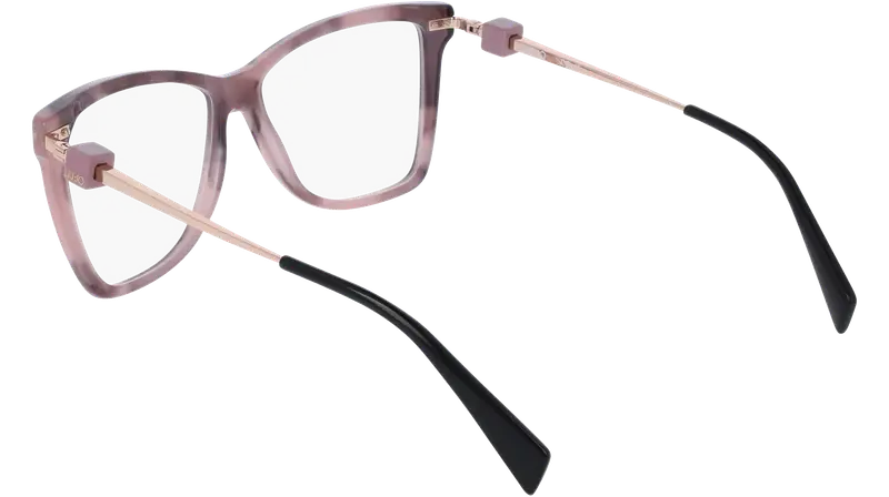 Liu Jo Donna LJ2823 658 Montature da vista Acetato Rosa Squadrata Normale miniatura 3