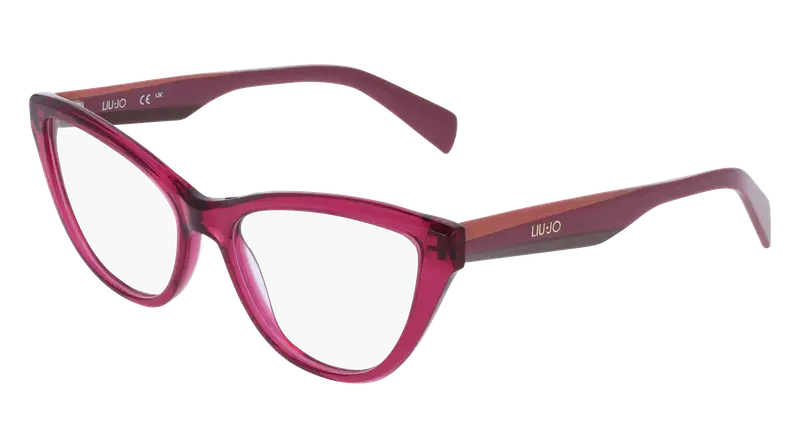 Liu Jo Donna LJ2824 515 Montature da vista Acetato Viola Cat Eye Normale