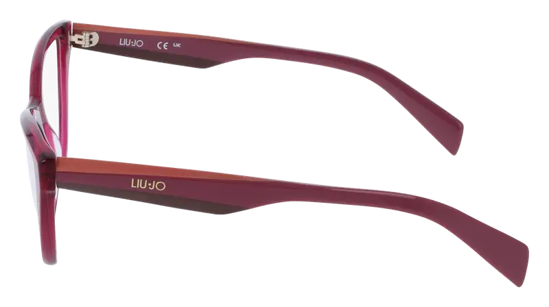 Liu Jo Donna LJ2824 515 Montature da vista Acetato Viola Cat Eye Normale miniatura 2