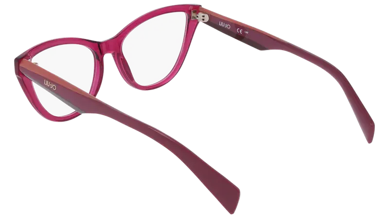 Liu Jo Donna LJ2824 515 Montature da vista Acetato Viola Cat Eye Normale miniatura 3