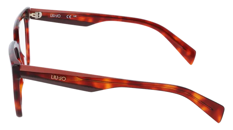 Liu Jo Donna LJ2825 640 Montature da vista Acetato Rosso Squadrata Normale miniatura 2