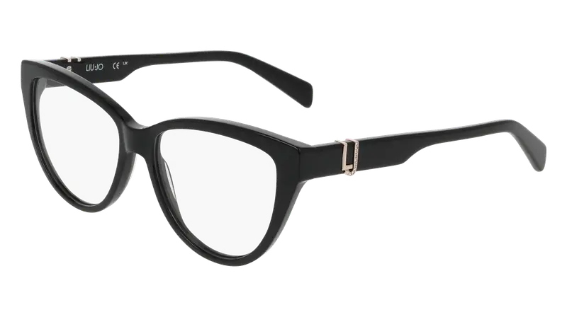 Liu Jo Donna LJ2826R 001 Montature da vista Acetato Nero  Cat Eye Normale