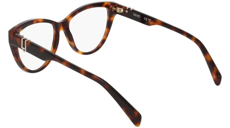 Liu Jo Donna LJ2826R 240 Montature da vista Acetato Havana Cat Eye Normale miniatura 3