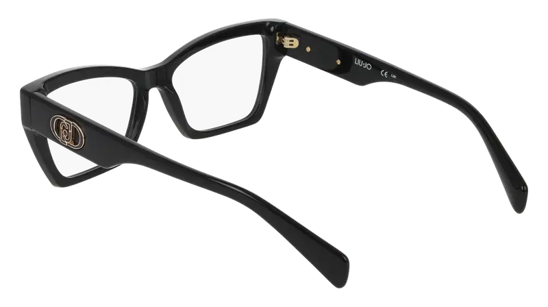 Liu Jo Donna LJ2827 001 Montature da vista Acetato Nero Squadrata Normale miniatura 3