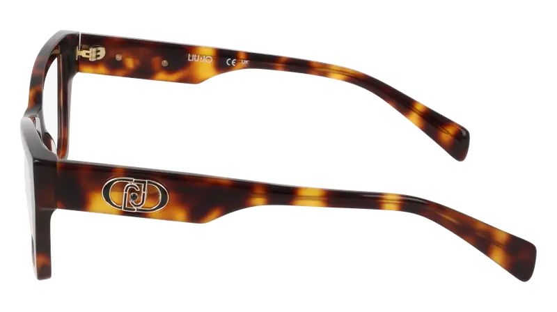 Liu Jo Donna LJ2827 240 Montature da vista Acetato Havana Squadrata Normale miniatura 2